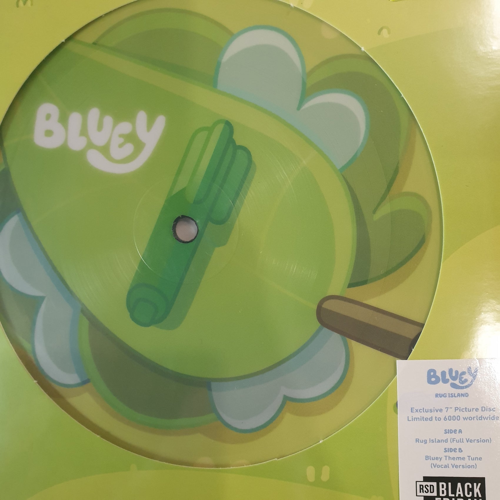 BLUEY - RUG ISLAND (7") RSD BLACK FRIDAY 2024 VINYL