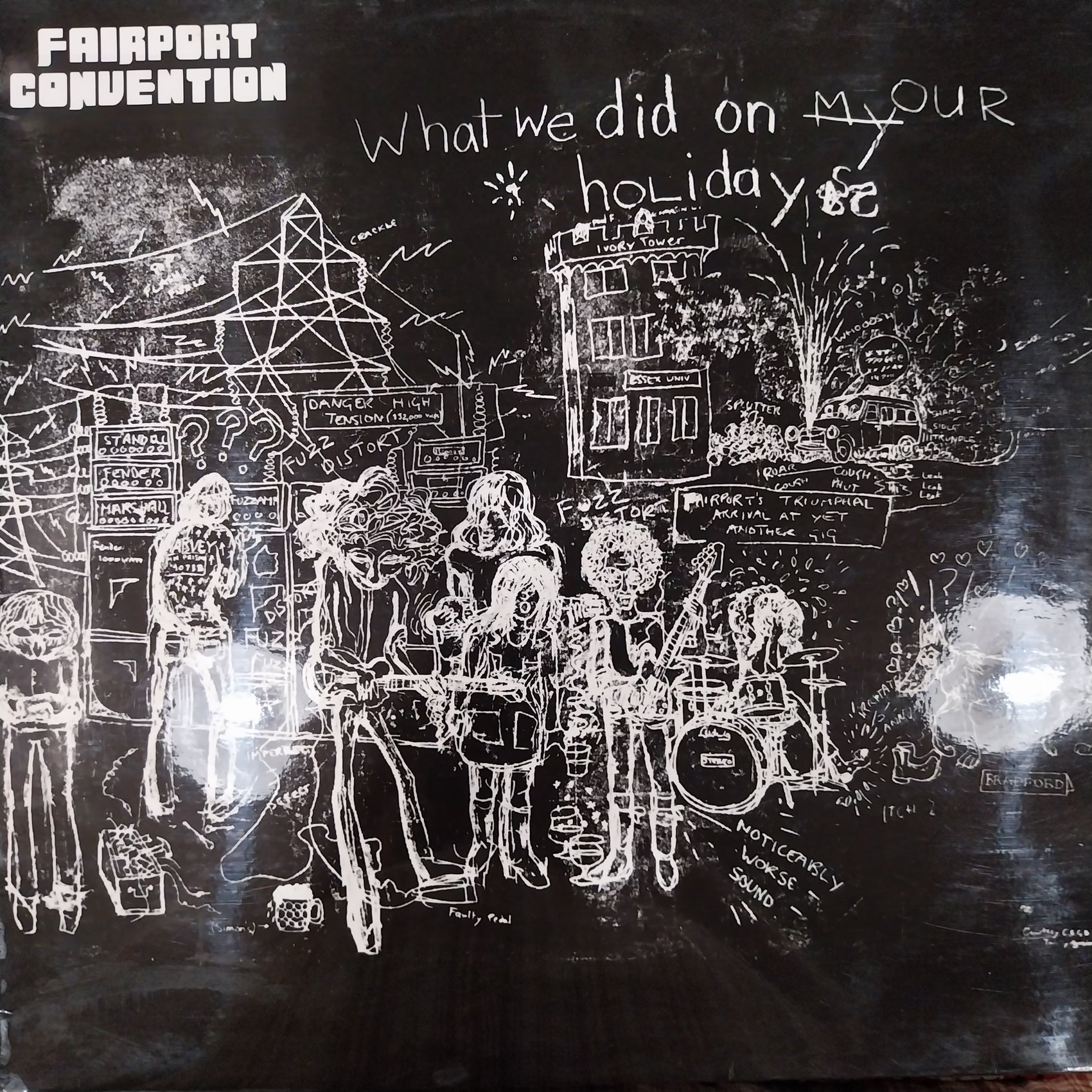 FAIRPORT CONVENTION - WHAT WE DID ON OUR HOLIDAY (USED VINYL 1971 U.K. M-/EX)
