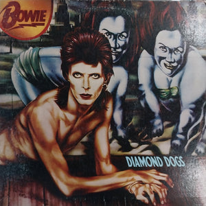 DAVID BOWIE - DIAMOND DOGS (USED VINYL 1974 U.S. EX- EX)