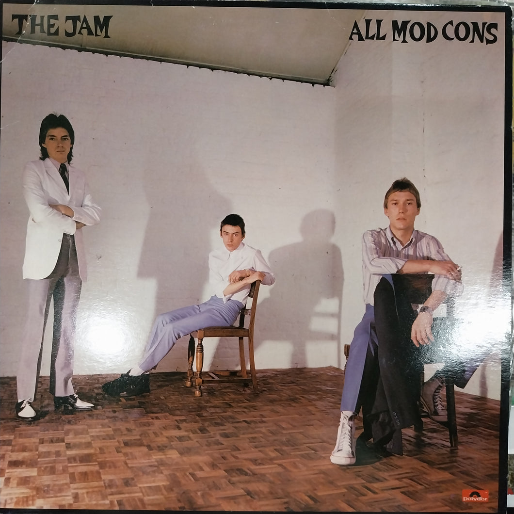 JAM - ALL MOD CONS (USED VINYL 1978 U.K. FIRST PRESSING M- EX-)