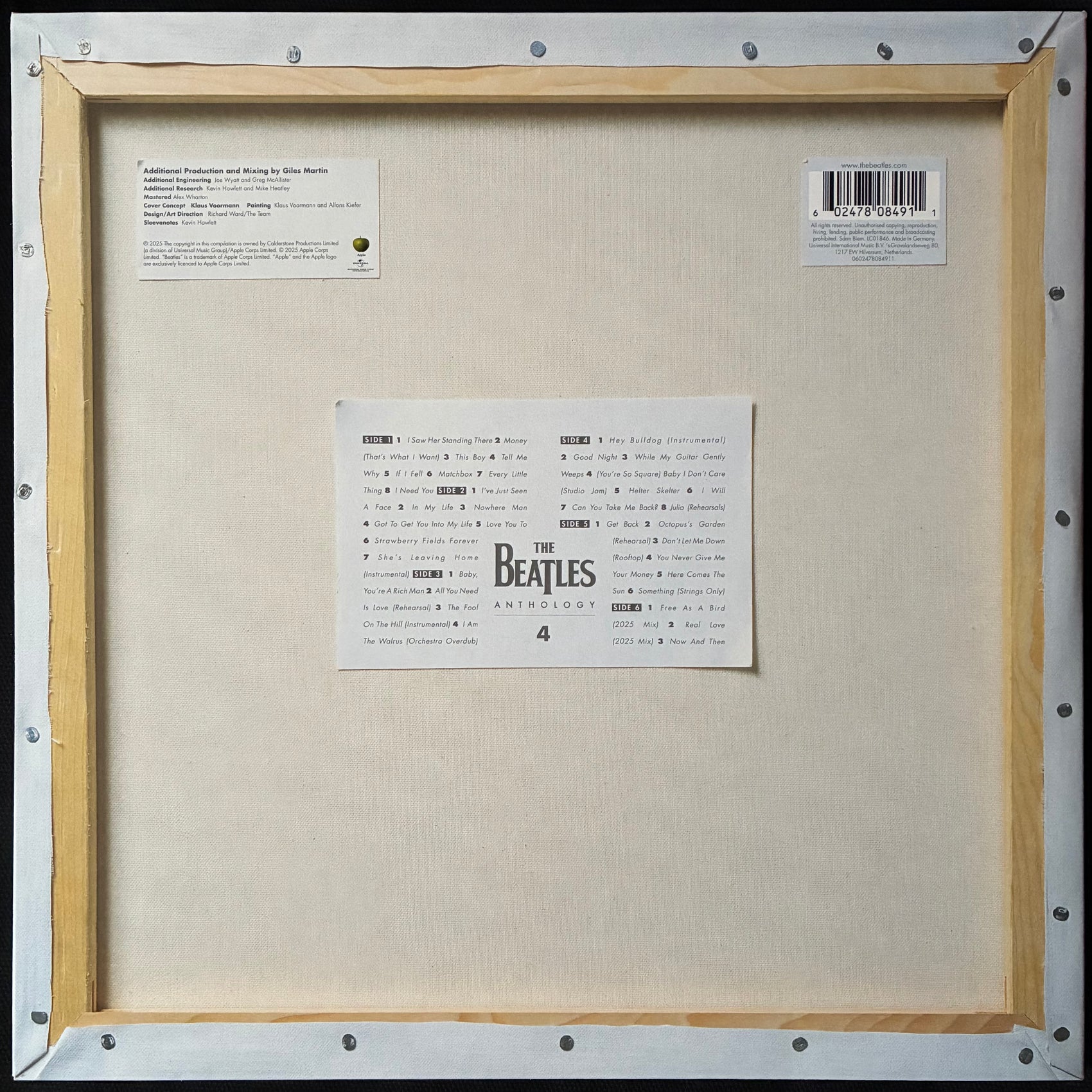 BEATLES - ANTHOLOGY 4 (3LP) (USED VINYL 2025 EU M-/M-)