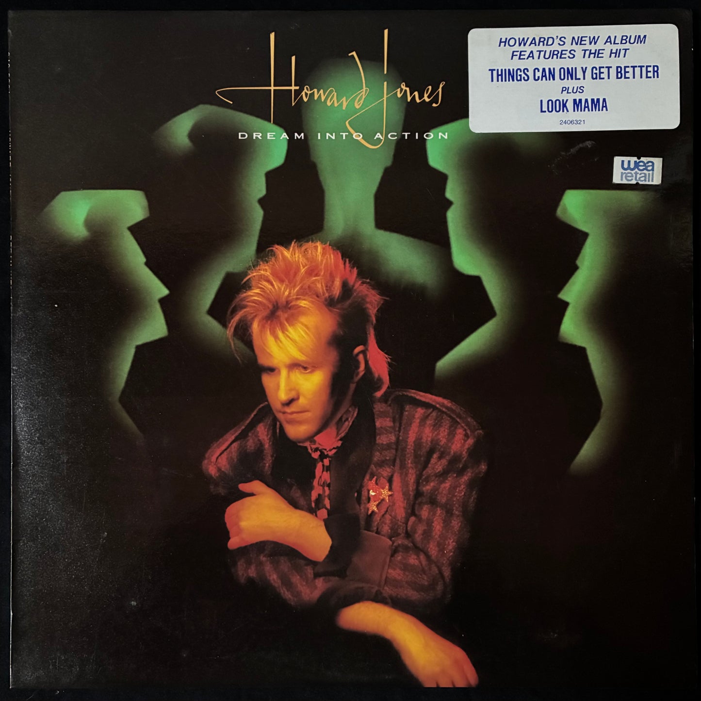 HOWARD JONES - DREAM INTO ACTION (USED VINYL 1985 AUS M-/EX+)