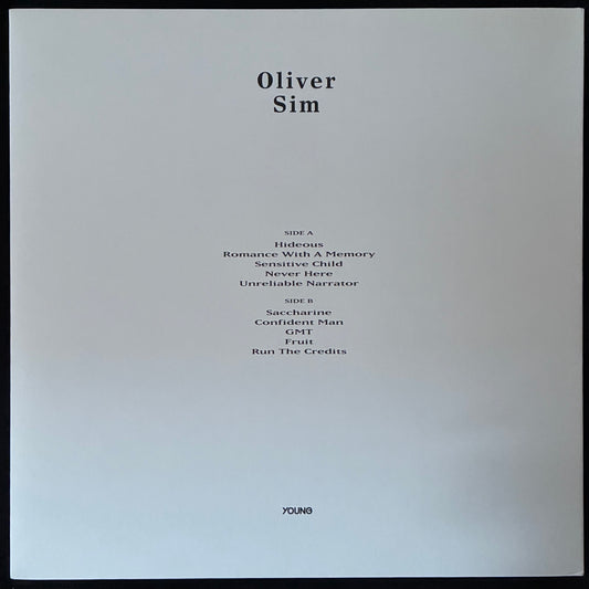 OLIVER SIM - HIDEOUS BASTARD (CLEAR COLOURED) (USED VINYL 2022 M-/M-)