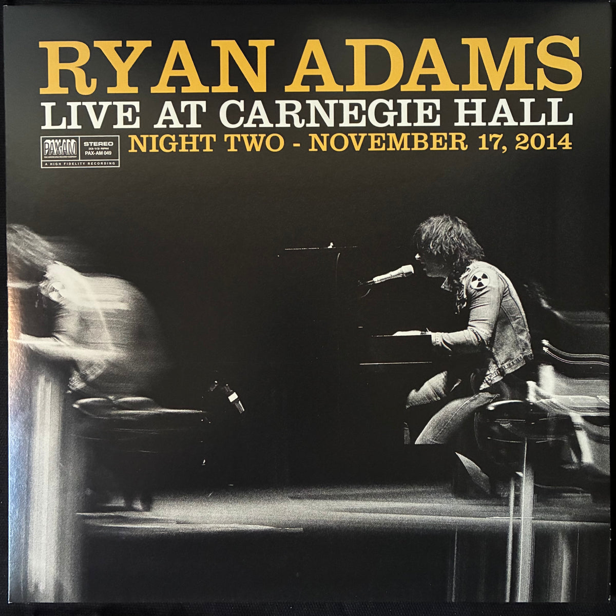 RYAN ADAMS - LIVE AT CARNEGIE HALL (6LP BOX SET) (USED VINYL 2014 US M-/M-)