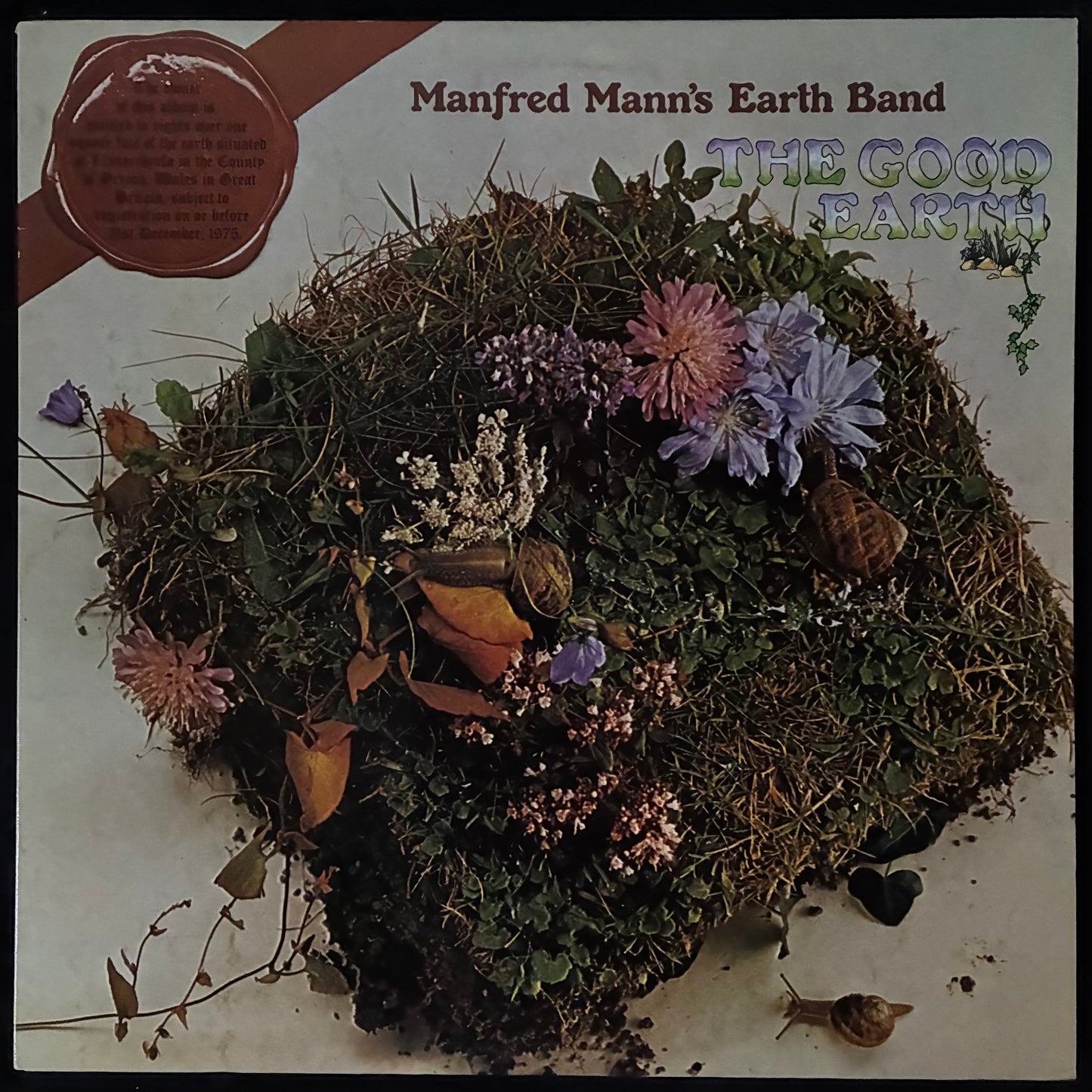 MANFRED MANN'S EARTH BAND - THE GOOD EARTH (USED VINYL 1980 CANADA M-/M-)
