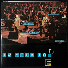 Load image into Gallery viewer, ELVIS COSTELLO AND THE ATTRACTIONS - I'M YOUR TOY (12") (USED VINYL 1982 UK M-/EX+)
