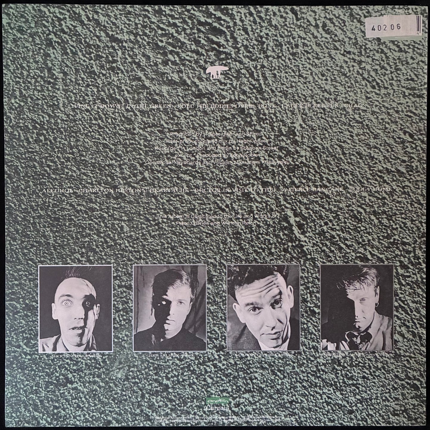 STUMP - A FIERCE PANCAKE (USED VINYL 1988 UK M-/M-)