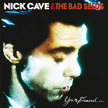 NICK CAVE & THE BAD SEEDS - YOUR FUNERAL... MY TRIAL (RED AND WHITE COLOURED) (2LP) (USED VINYL 2014 EURO M-/EX+)