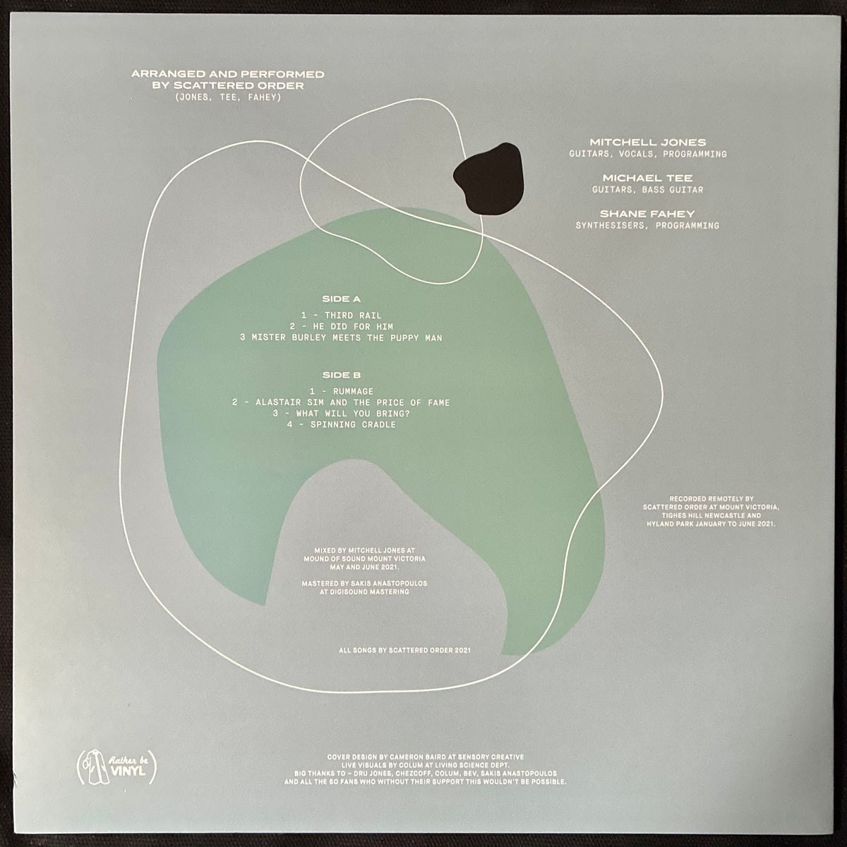 SCATTERED ORDER - WHERE IS THE WINDY GUN? (USED VINYL 2022 AUS M-/M-)
