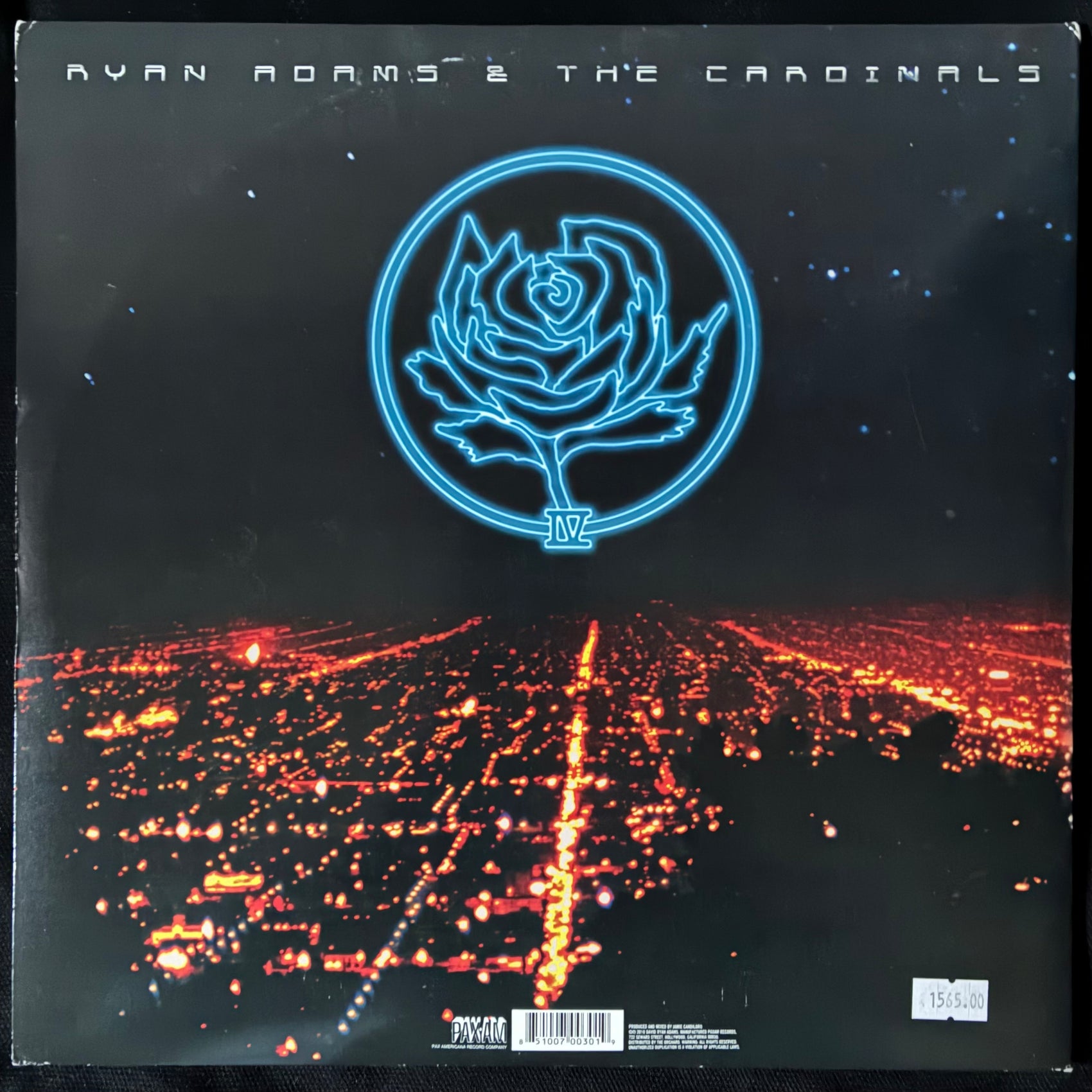 RYAN ADAMS & THE CARDINALS - III/IV (2LP) (RED/BLUE MARBLE COLOURED) (USED VINYL 2010 US M-/M-)
