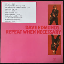 Load image into Gallery viewer, DAVE EDMUNDS - REPEAT WHEN NECESSARY (USED VINYL 1979 UK M-/EX+)

