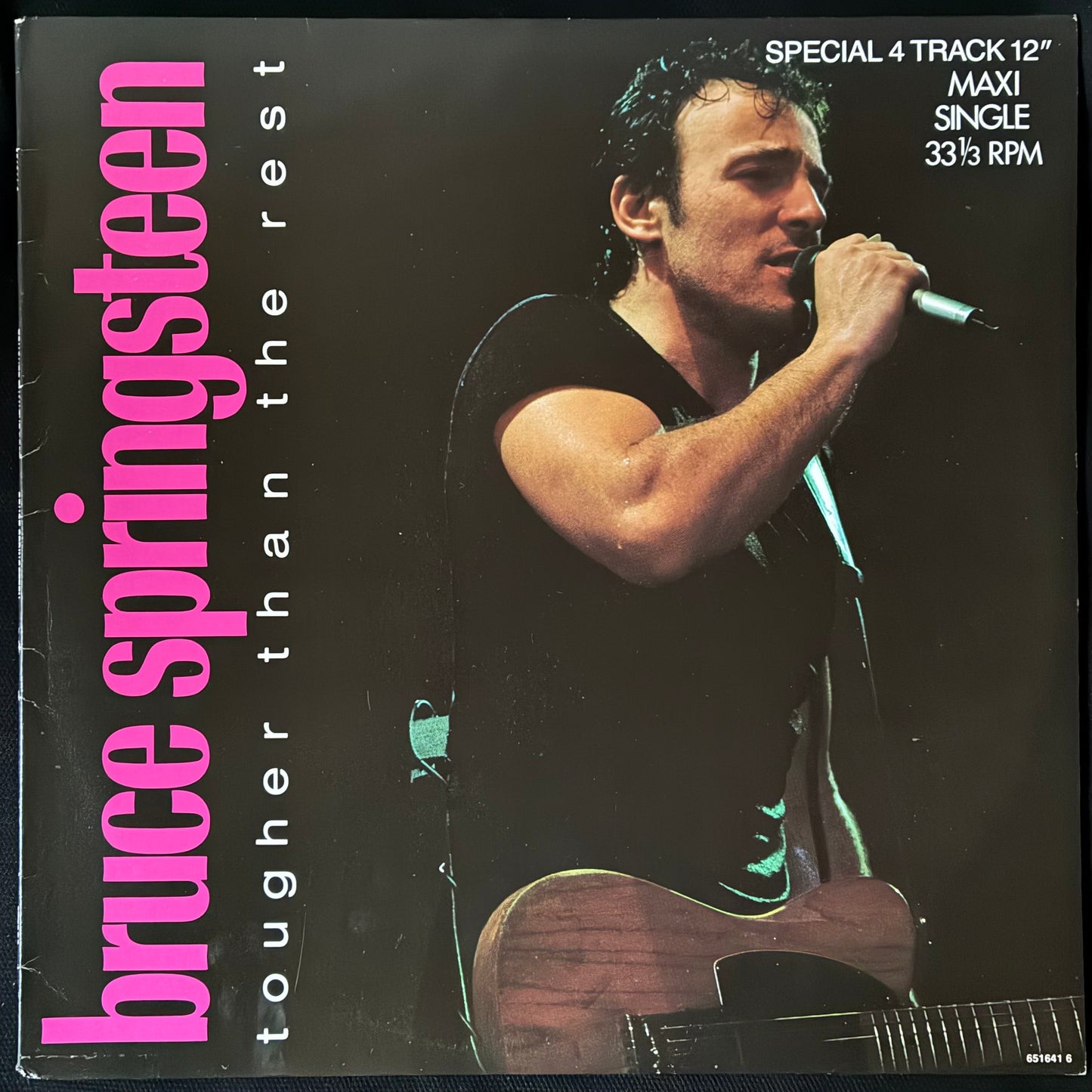 BRUCE SPRINGSTEEN - TOUGHER THAN THE REST (12" EP) (USED VINYL 1988 AUS M-/M-)