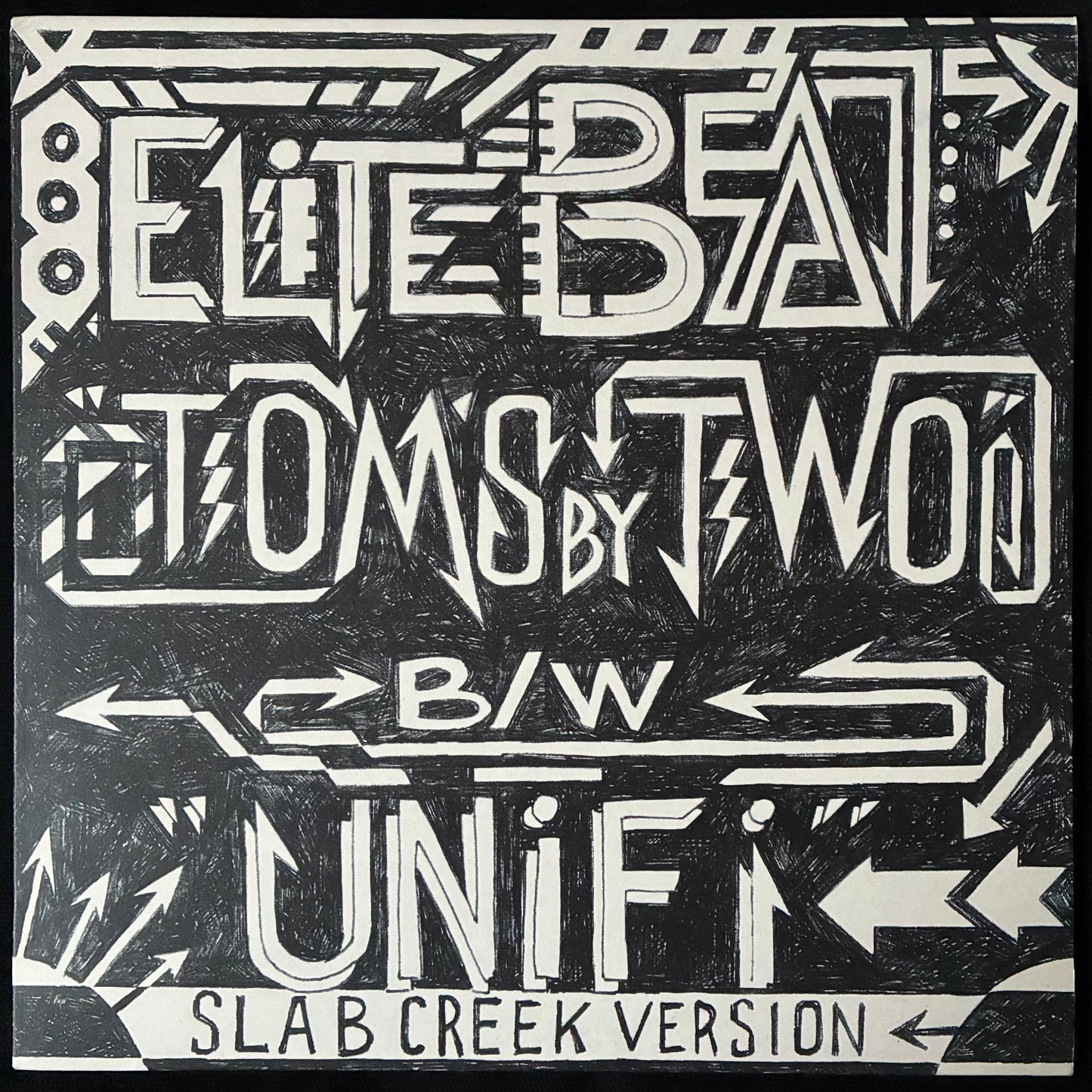 ELITE BEAT - TOM'S BY 2 / UNIFI (SLAB CREEK VERSION) (12") (USED VINYL 2021 AUS M-/M-)