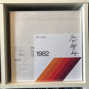 A CERTAIN RATIO – 1982 (SMOKED COLOURED + SIGNED PRINT) VINYL