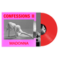MADONNA - CONFESSIONS II (RED COLOURED) VINYL