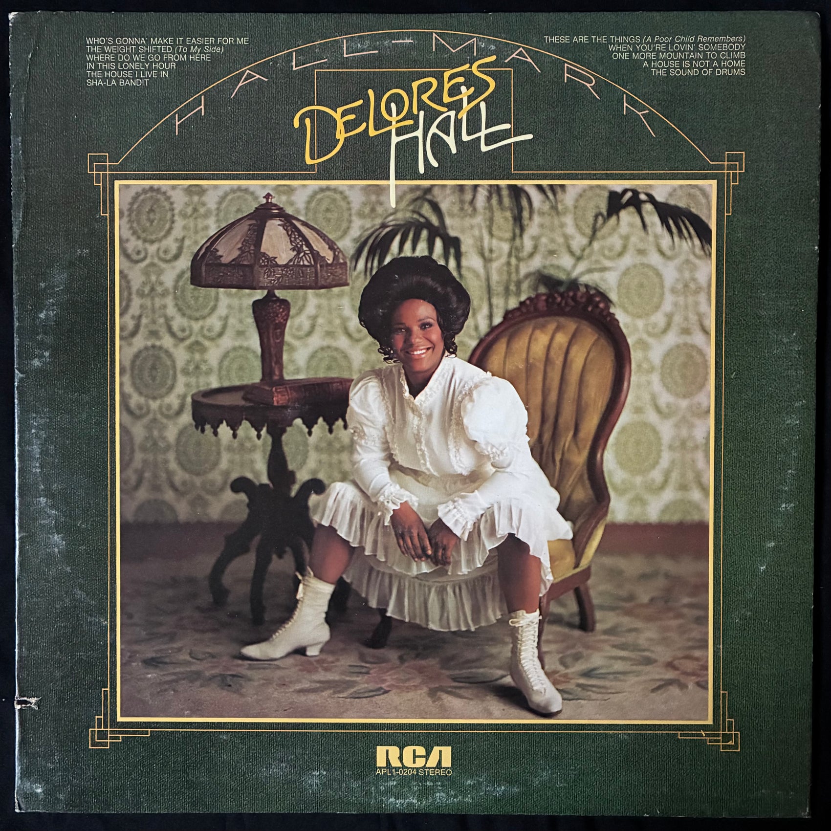 DELORES HALL - HALLMARK (USED VINYL 1973 US EX+/EX)