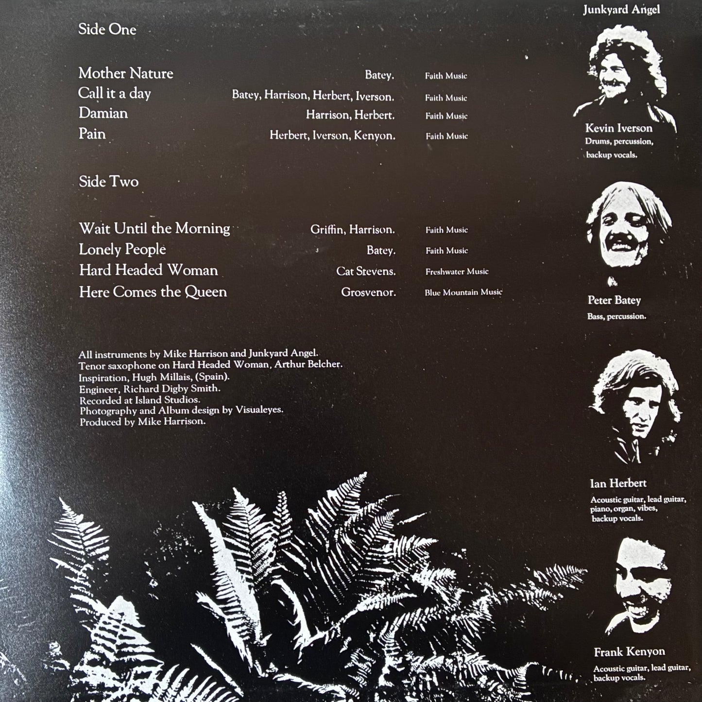 MIKE HARRISON - MIKE HARRISON (USED VINYL 1971 UK M-/M-)