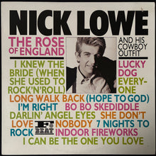 Load image into Gallery viewer, NICK LOWE AND HIS COUNTRY OUTFIT - THE ROSE OF ENGLAND (USED VINYL 1985 UK EX+/EX+)
