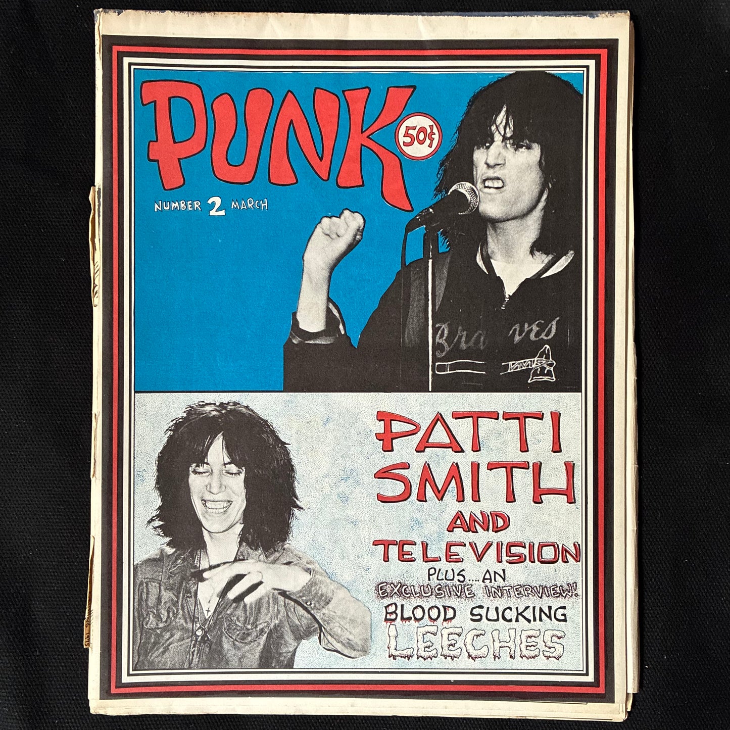 PUNK MAGAZINE VOLUME 1, NUMBER 2 - PATTI SMITH (MARCH 1976) MAGAZINE