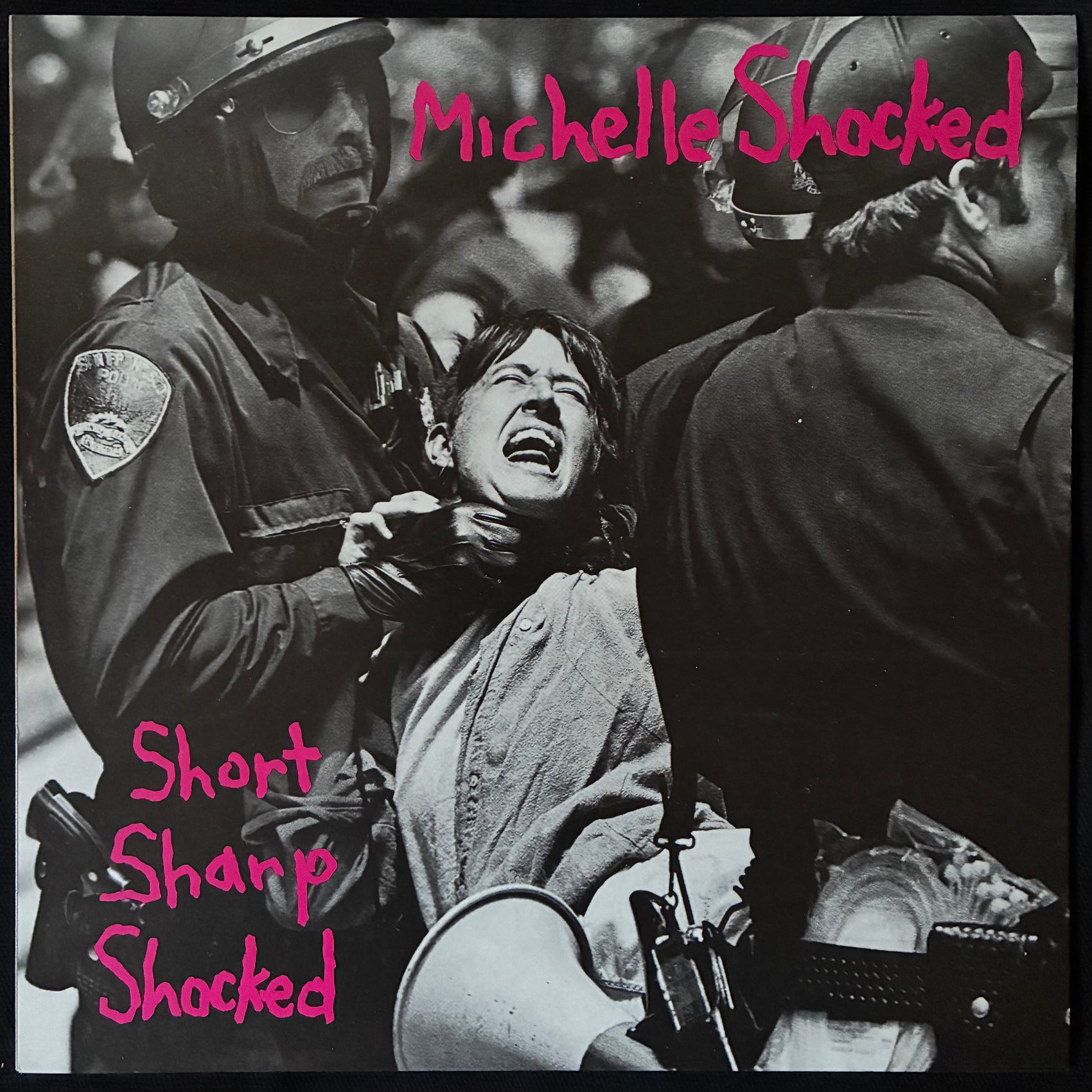 MICHELLE SHOCKED - SHORT SHARP SHOCKED (USED VINYL 1988 AUS M-/M-)