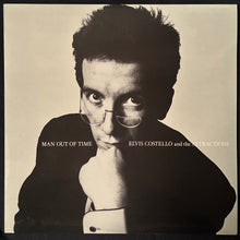 Load image into Gallery viewer, ELVIS COSTELLO AND THE ATTRACTIONS - MAN OUT OF TIME (12") (USED VINYL 1982 UK M-/EX+)

