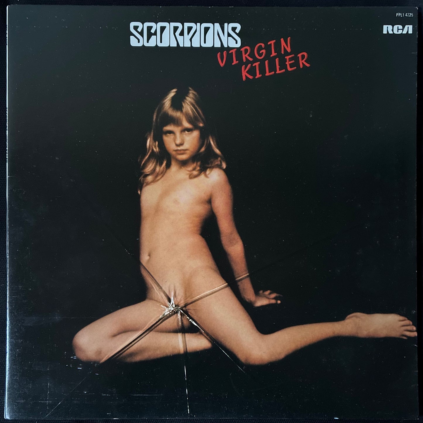 SCORPIONS - VIRGIN KILLER (USED VINYL 1976 FRANCE EX+/EX+)