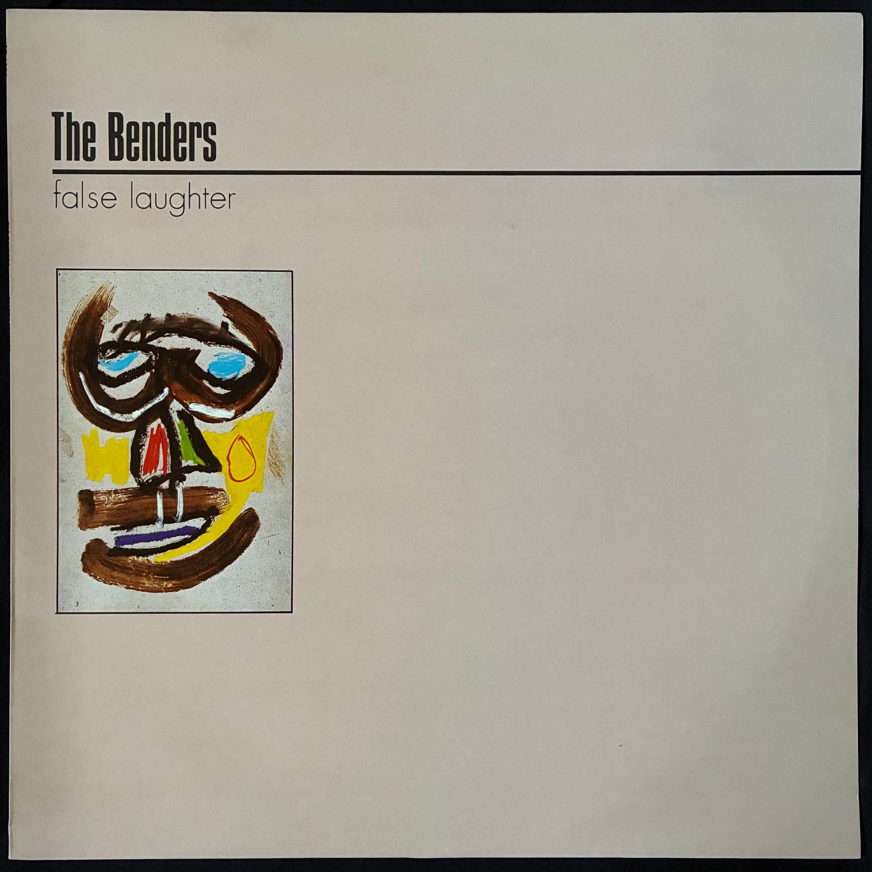 BENDERS - FALSE LAUGHTER (USED VINYL 1984 AUS M-/M-)