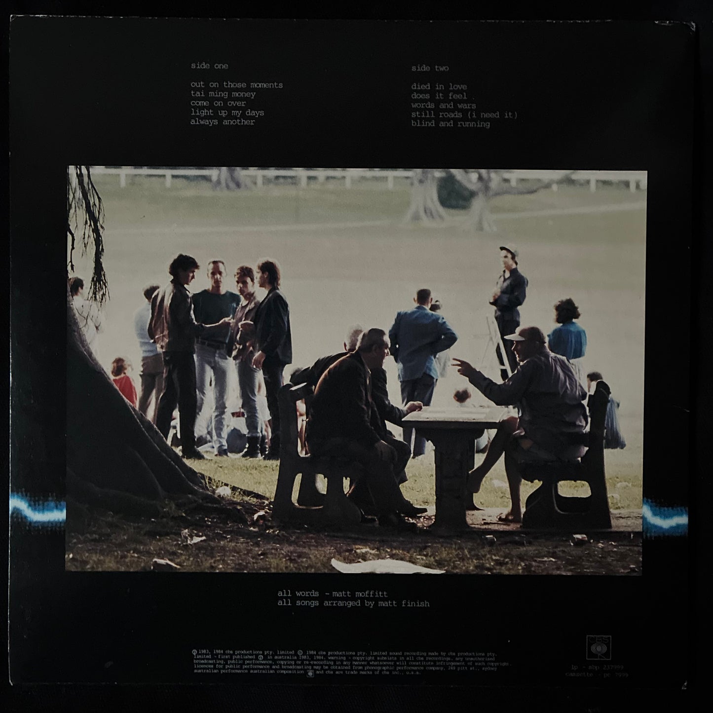 MATT FINISH - WORD OF MOUTH (USED VINYL 1984 AUS M-/M-)