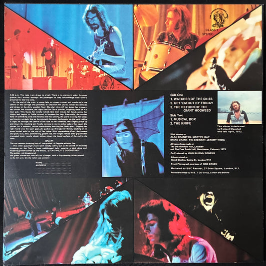 GENESIS - GENESIS LIVE (SECOND PRESSING) (USED VINYL 1973 UK M-/M-)