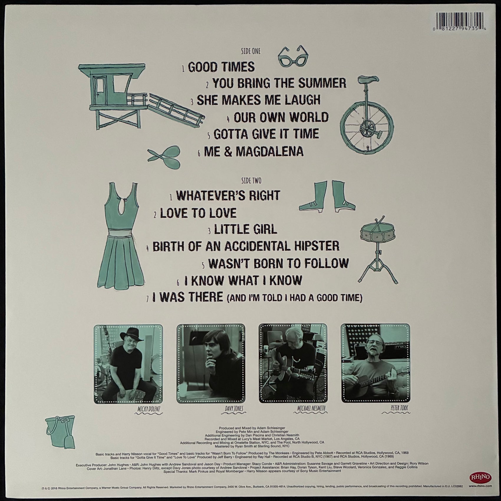 MONKEES - GOOD TIMES! (USED VINYL 2016 EU M-/M-)