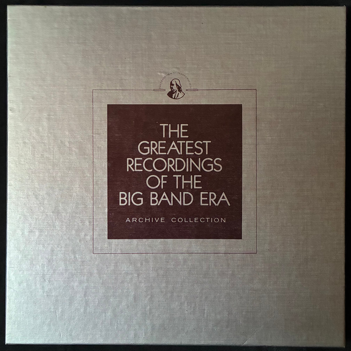 VARIOUS ARTISTS - THE GREATEST RECORDINGS OF THE BIG BAND ERA (RED COLOURED) (4LP BOX SET) (USED VINYL 1980 US M-/M-)
