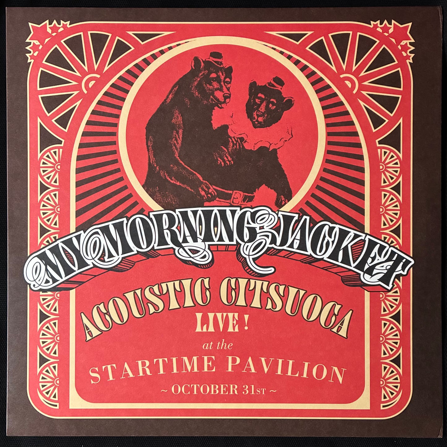 MY MORNING JACKET - ACOUSTIC CITSUOCA : LIVE! AT THE STARTIME PAVILLION ~ OCTOBER 31ST ~ (MLP) (USED VINYL 2004 US M-/M-)