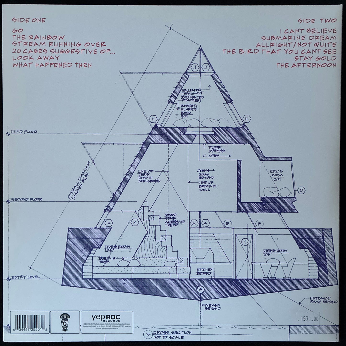 APPLES IN STEREO - THE DISCOVERY OF A WORLD INSIDE THE MOONE (USED VINYL 2017 US M-/M-)