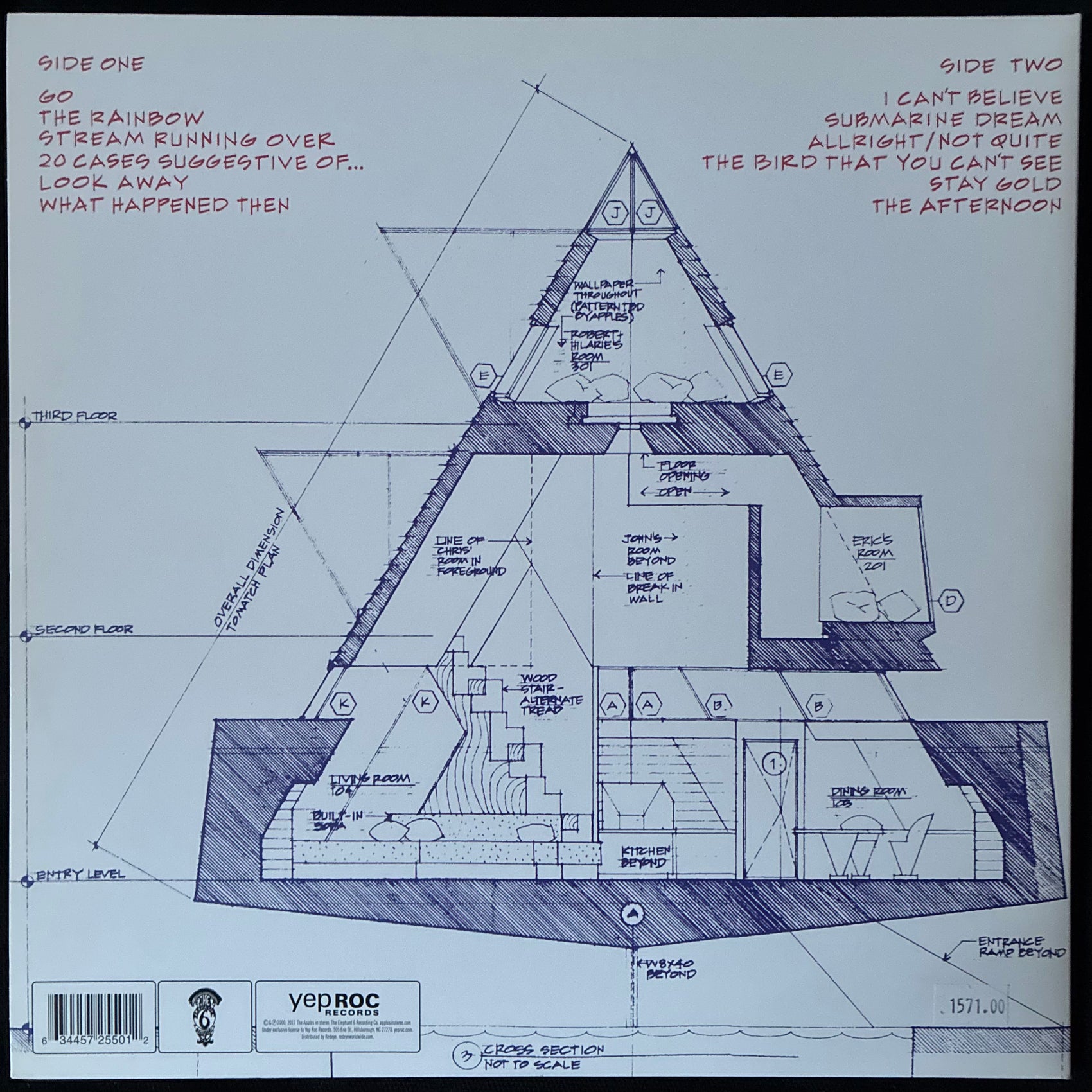 APPLES IN STEREO - THE DISCOVERY OF A WORLD INSIDE THE MOONE (USED VINYL 2017 US M-/M-)