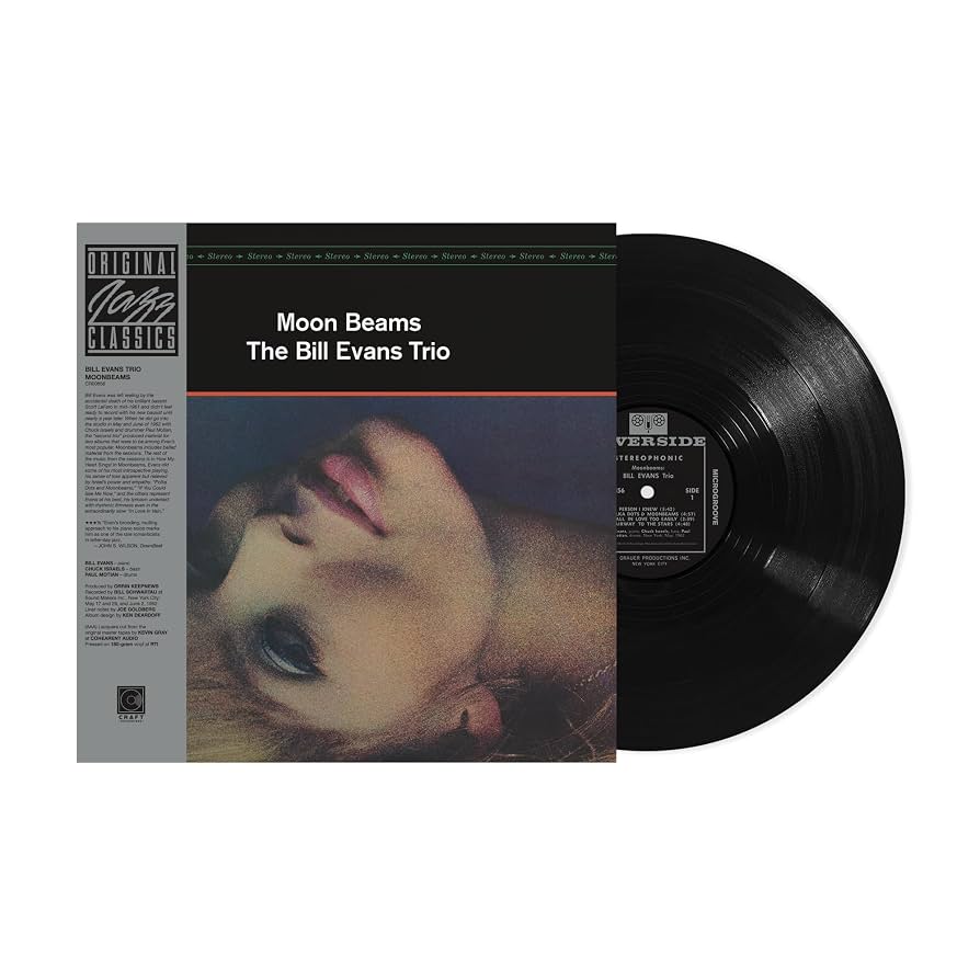 BILL EVANS TRIO - MOON BEAMS (ORIGINAL JAZZ CLASSICS PRESSING) VINYL