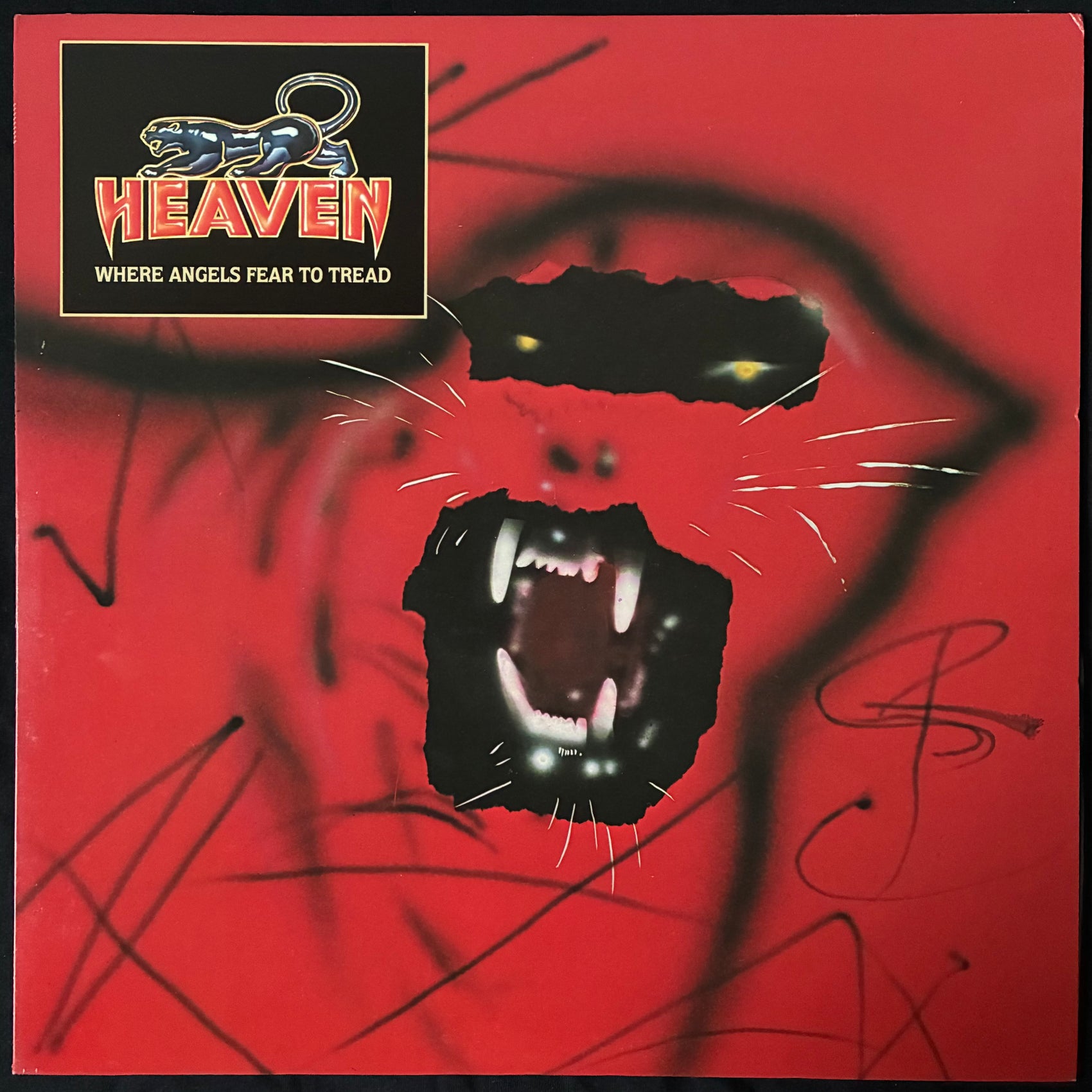 HEAVEN - WHERE ANGELS FEAR TO TREAD (USED VINYL 1983 JAPAN M-/M-)