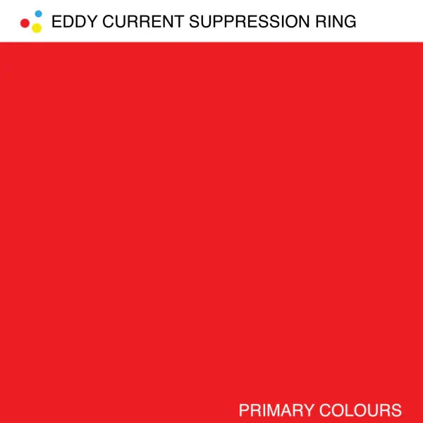 EDDY CURRENT SUPPRESSION RING - PRIMARY COLOURS VINYL
