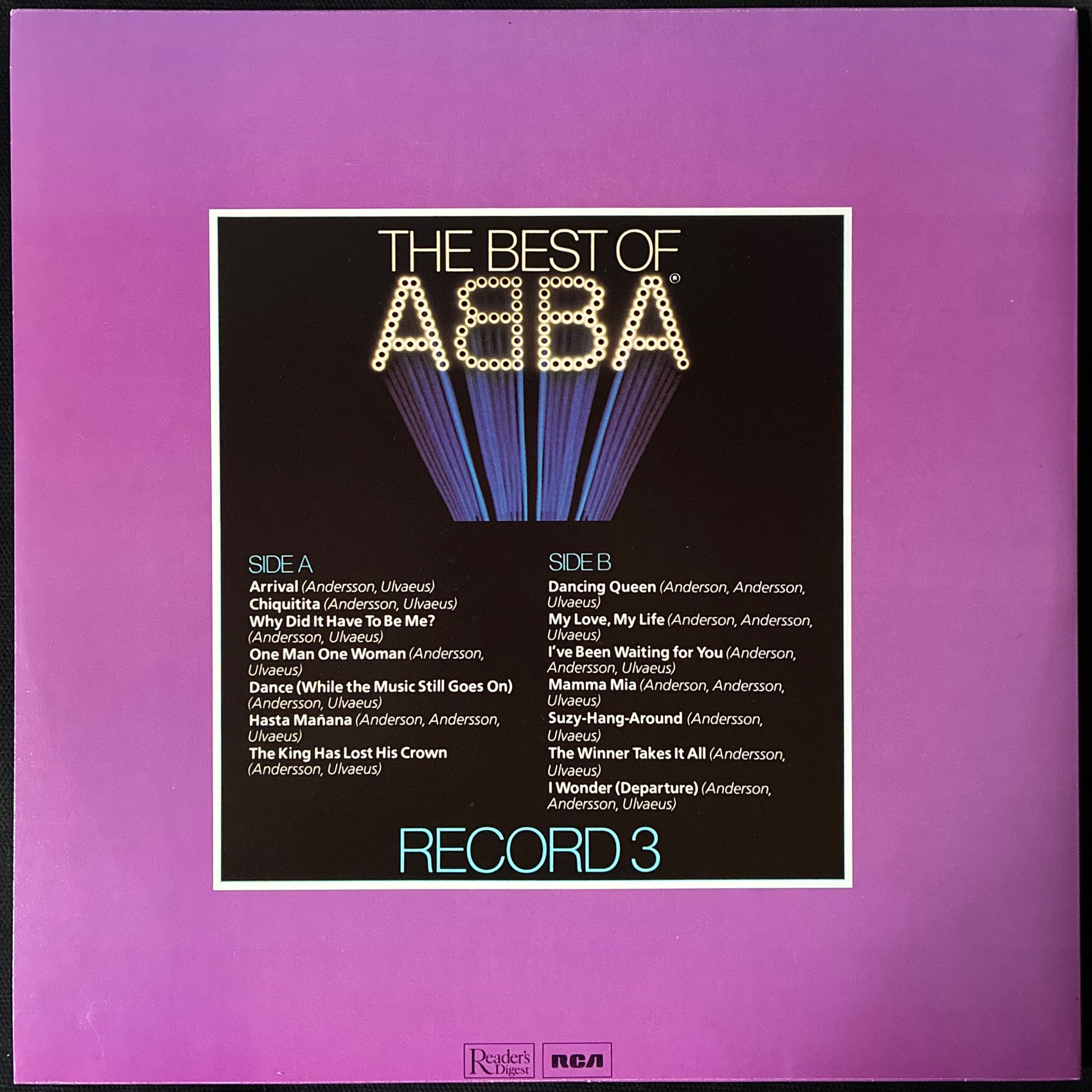 ABBA - THE BEST OF ABBA (5LP BOX SET) (USED VINYL BOX SET 1982 AUS M-/M-/EX+)