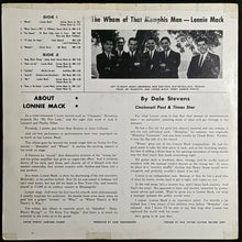 Load image into Gallery viewer, LONNIE MACK - THE WHAM OF THAT MEMPHIS MAN! (USED VINYL 1963 US EX/EX)
