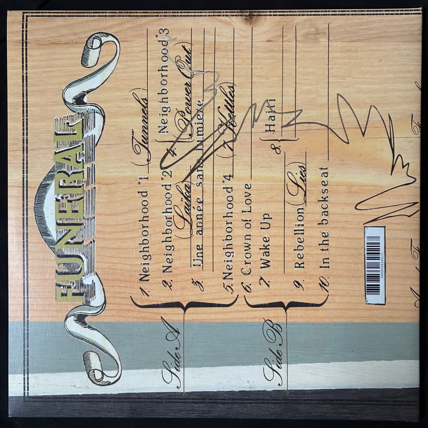 ARCADE FIRE - FUNERAL (USED VINYL 2017 EU M-/M-)