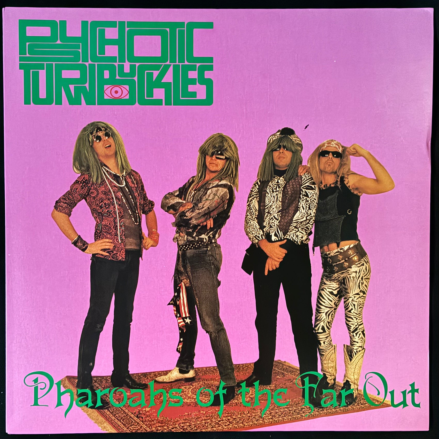 PSYCHOTIC TURNBUCKLES - PHAROAHS OF THE FAR OUT (USED VINYL 1989 AUS M-/M-)