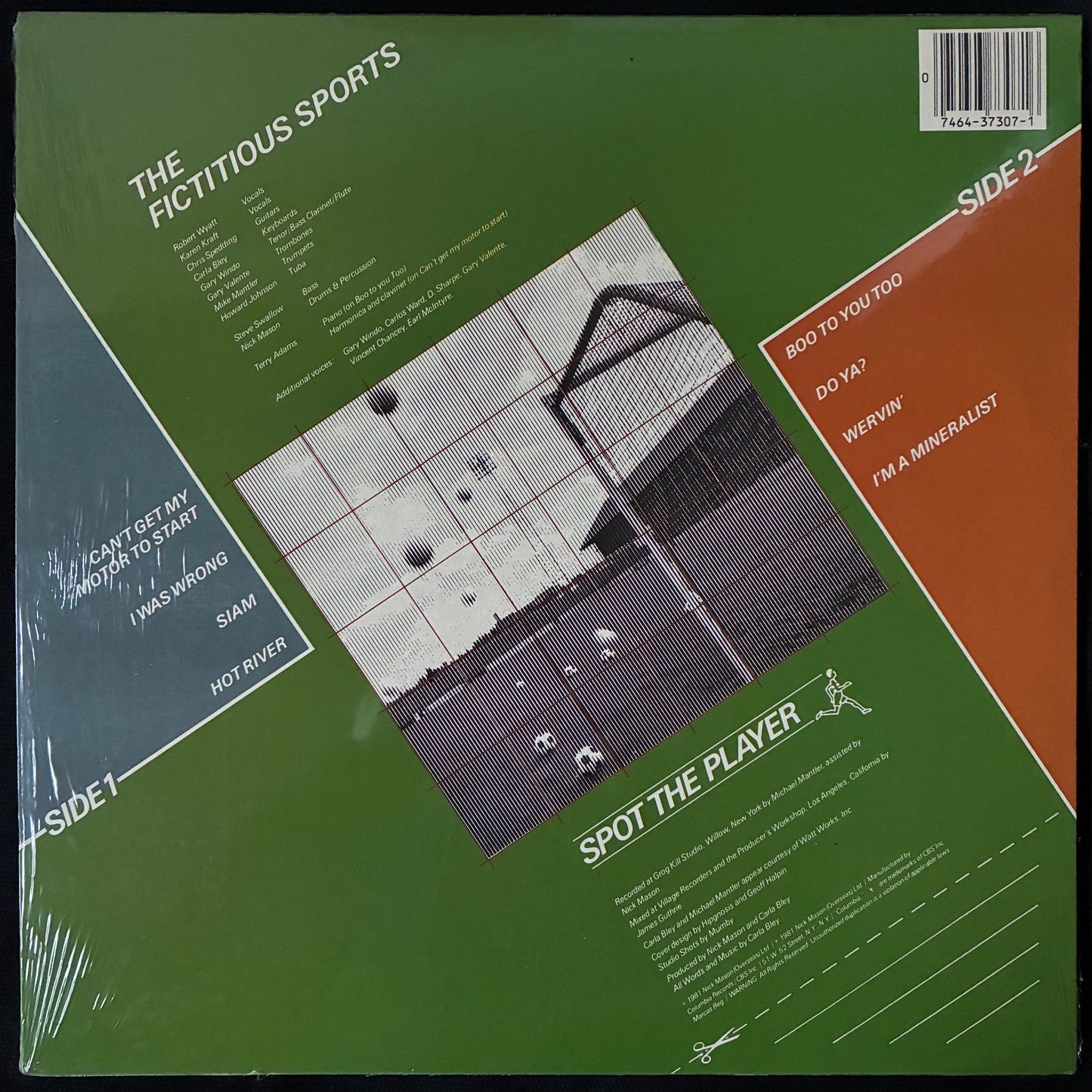 NICK MASON - NICK MASON'S FICTITIOUS SPORTS (USED VINYL 1980 US M-/M-)