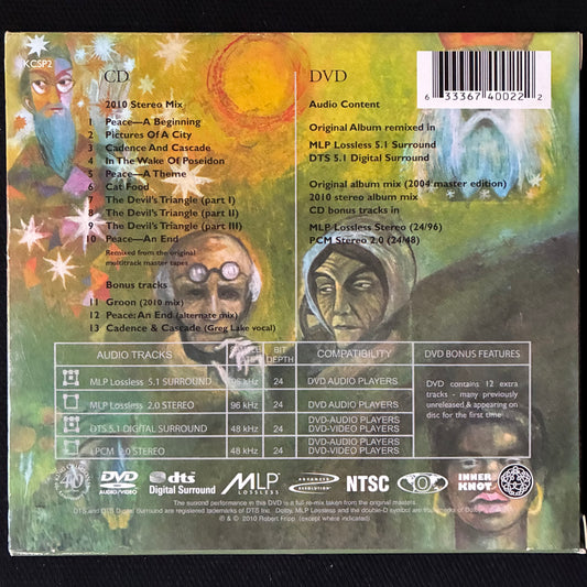 KING CRIMSON - IN THE WAKE OF POSEIDON : 40TH ANNIVERSARY (CD+DVD) (USED CD/DVD 2010 UK/EU M-/M-)