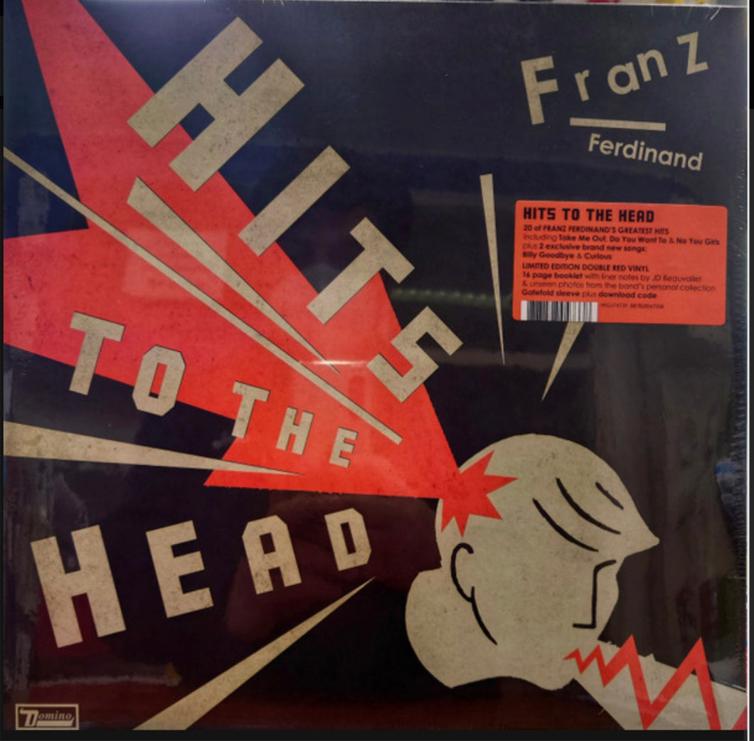 FRANZ FERDINAND - HITS TO THE HEAD (2LP) RED VINYL