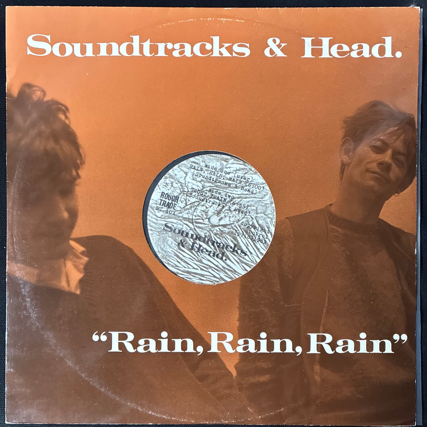 SOUNDTRACKS & HEAD - RAIN, RAIN, RAIN (12") (USED VINYL 1982 UK M-/EX)