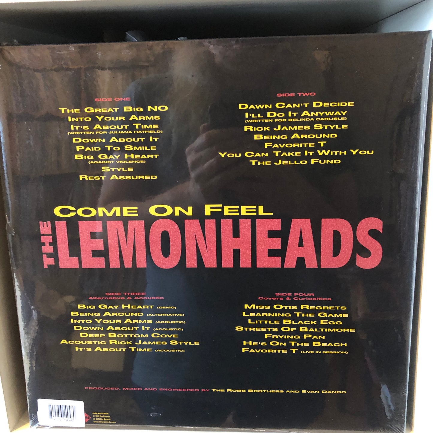 THE LEMONHEADS - COME ON FEEL THE LEMONHEADS (30TH ANNIVERSAY 2 LP EDITION) VINYL