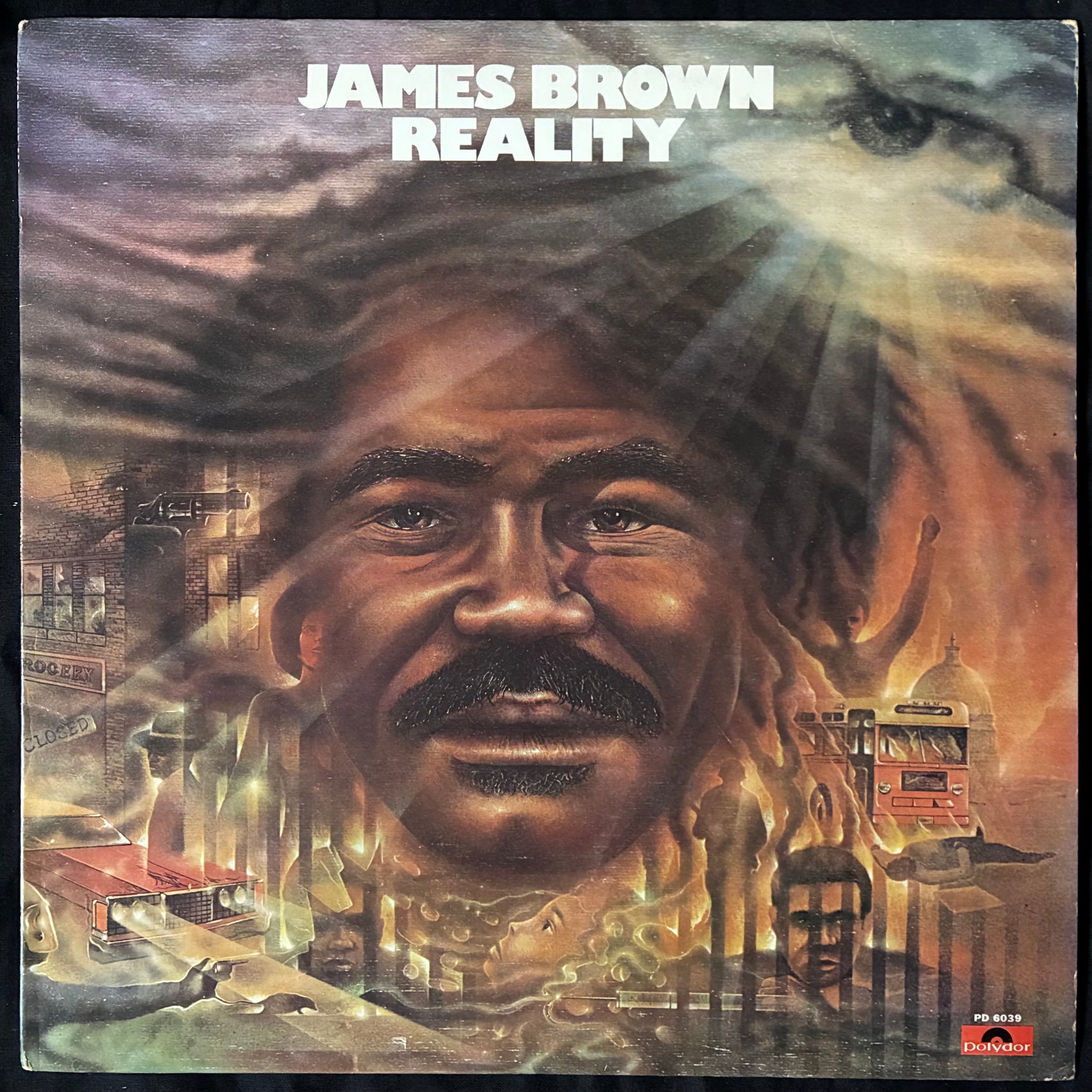 JAMES BROWN - REALITY (USED VINYL 1974 US M-/EX+)