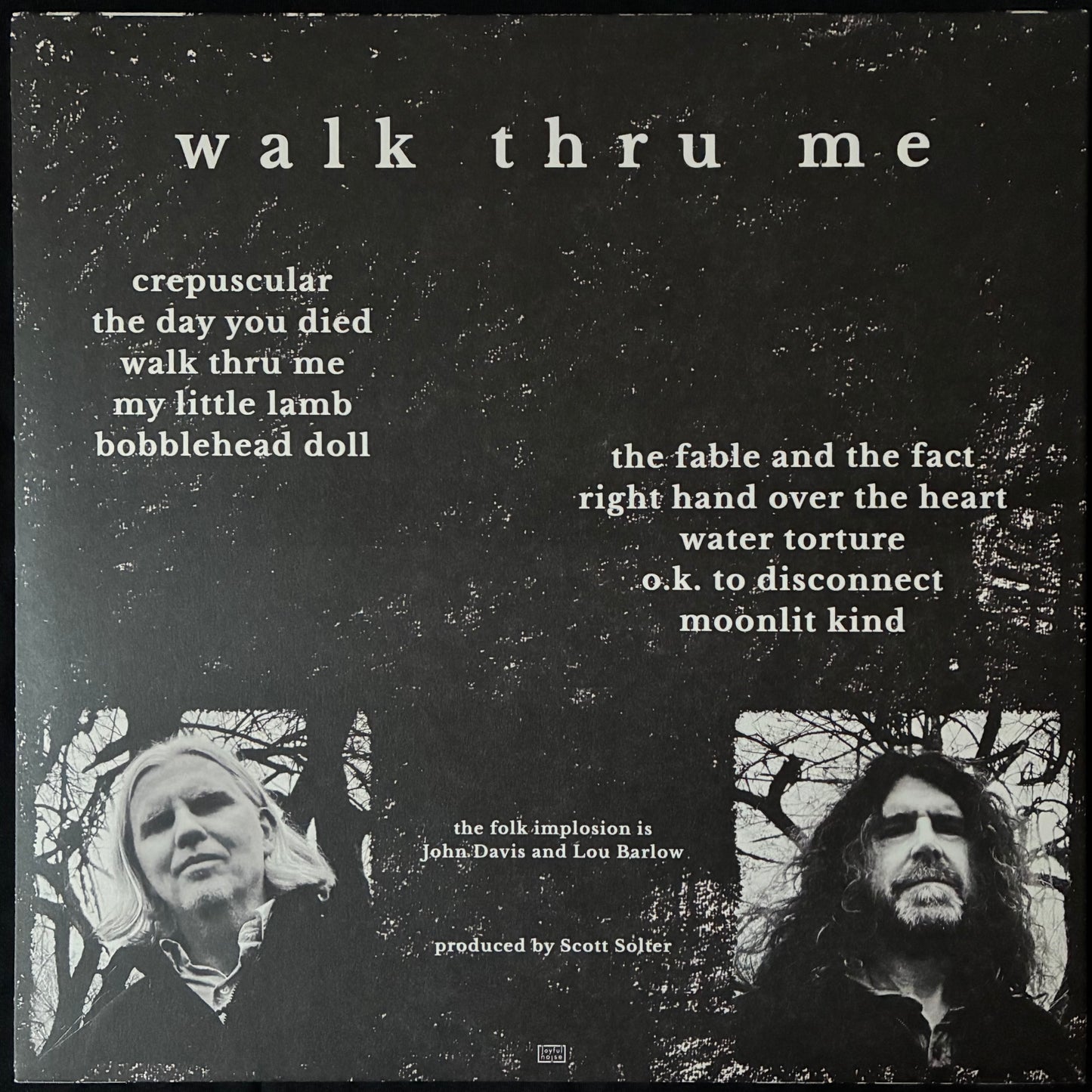 FOLK IMPLOSION - WALK THRU ME (WHITE COLOURED) (USED VINYL 2024 M-/M-)
