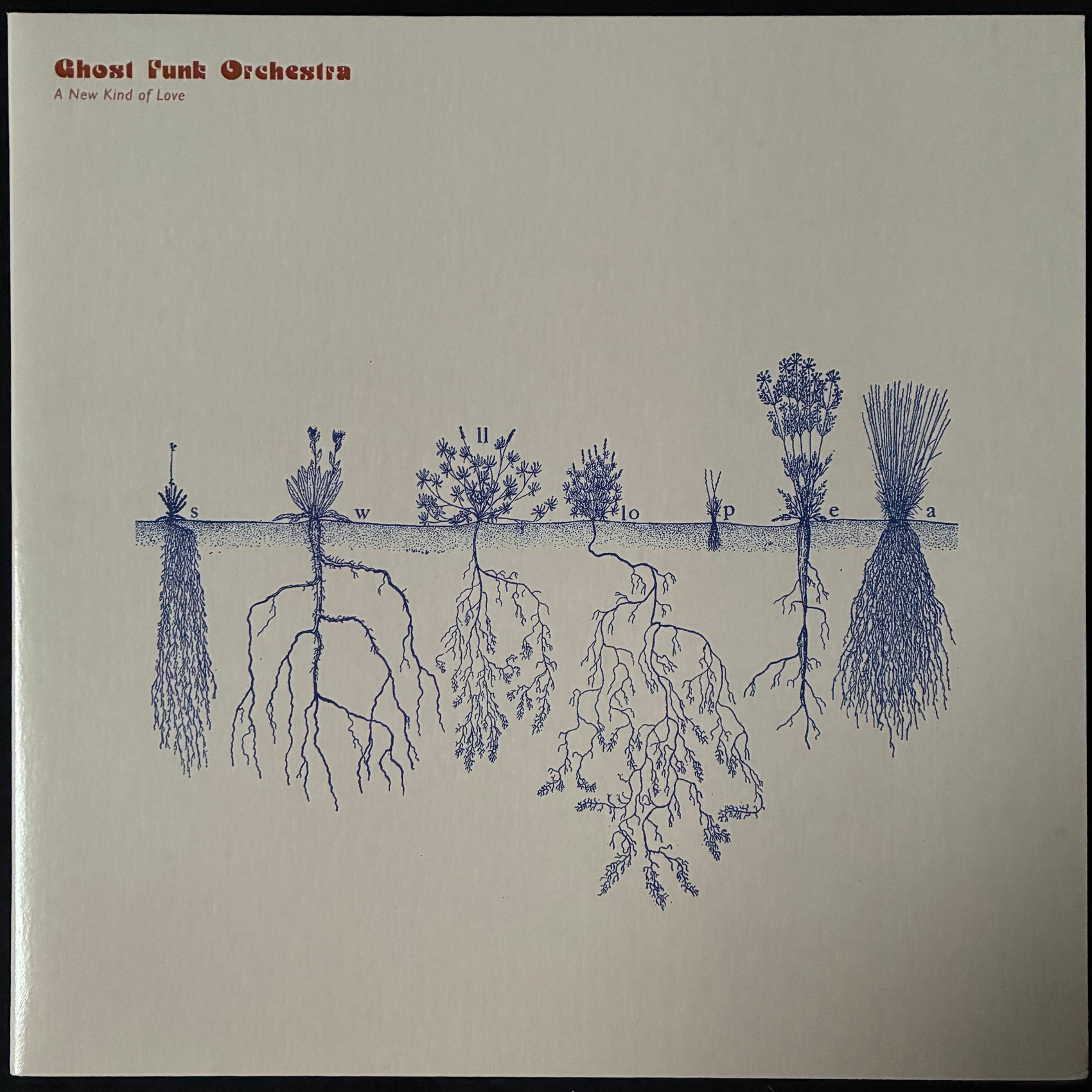 GHOST FUNK ORCHESTRA - A NEW KIND OF LOVE (RED COLOURED) (USED VINYL 2022 US M-/M-)