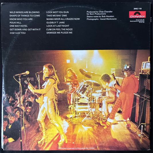 SLADE - SLADEST (USED VINYL 1973 AUS EX+/EX)
